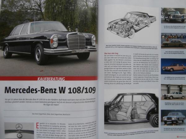 Swiss Classics Revue Nr.58-6 2016/17 Isetta, W108 W109 Kauferatung,Kaiser de Luxe 1951, Renault 5 Turbo,