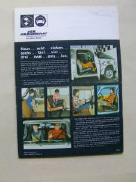 KFT 1/1980 Skoda 105/120, Renault 5 5-türign, Sicherheitsgurte