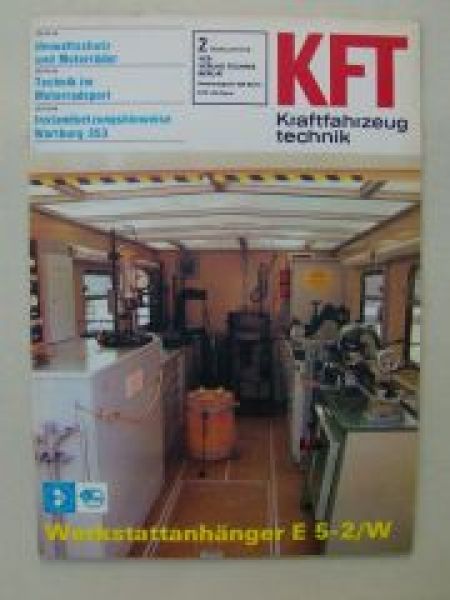 KFT 2/1976 Wartburg 353, Werkstattanhänger E 5-2/W
