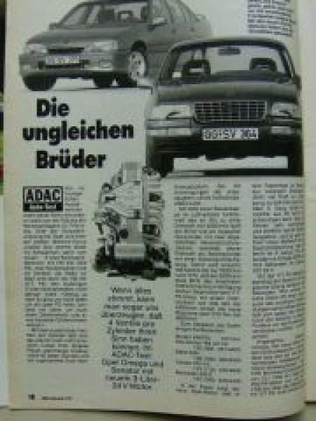 ADAC motorwelt Februar 1990 Volvo 460, Yamaha FZR1000