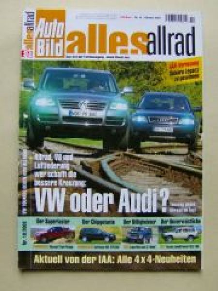 Auto Bild alles allrad 10/2003 Carlsson ML270CDI, LandCruiser HZ