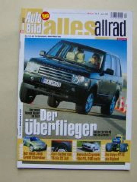 Auto Bild alles allrad 4/2002 Range Rover Td6, T4 syncro 2.5TDI