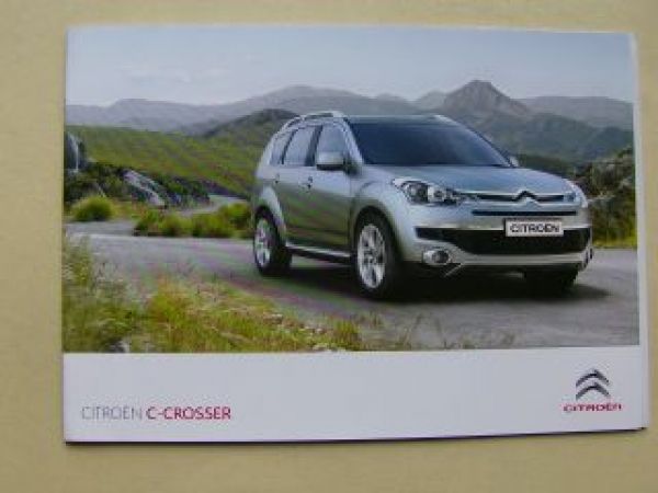Citroen C-Crosser Prospekt Oktober 2009