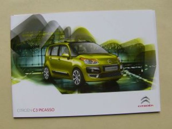 Citroen C3 Picasso Prospekt Dezember 2009 +Preise 2/2010