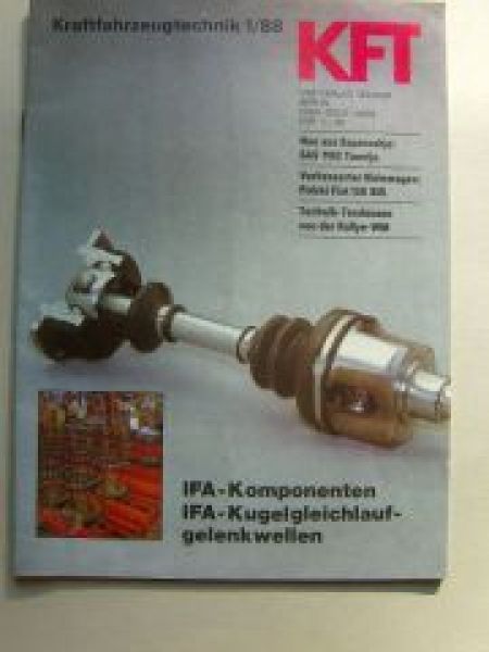 KFT 1/1988 SAS 1102 Tawrija, Polski Fiat 126 BIS,Fiat Croma i.e.