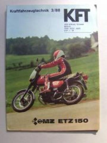 KFT 3/1988 MZ ETZ 150, Lada Niwa mit Campinganhänger