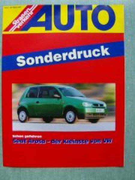 Auto Straßenverkehr 5/1997 Seat Arosa Test