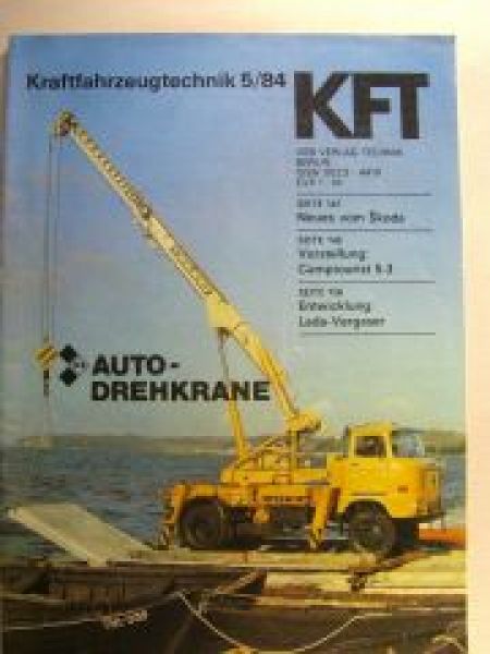 KFT 5/1984 Camptourist 5-3, Wartburg 353 W, Skoda 105/120