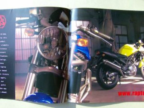 cagiva Prospekt 2002 Italien Raptor Navigator