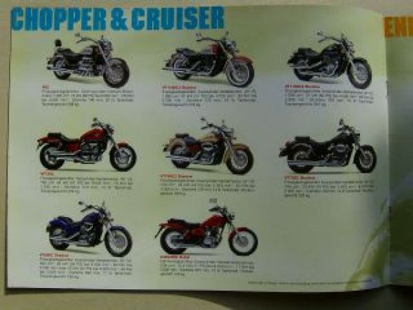 Honda Modell-Programm November 1998