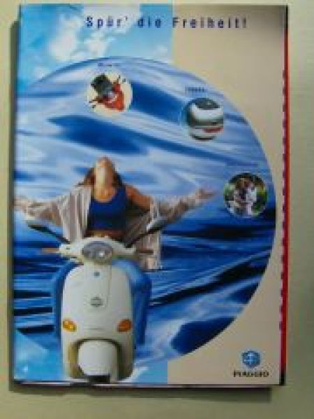 Piaggio Modelle Zubehör Information +Gilera Prospekt