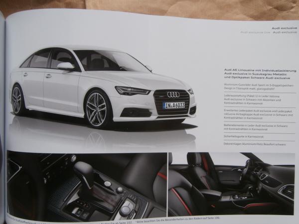 Audi A6 +Avant (Typ 4G) +S6 +allroad quattro 3.0tdi +competition +4.0tfsi April 2016 NEU