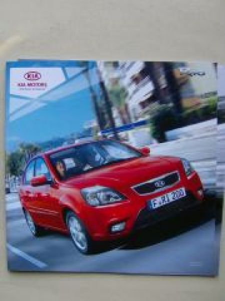Kia Rio Prospekt Juni 2010 +Preisliste NEU