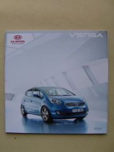 Kia Venga Prospekt April 2010 +Preisliste NEU