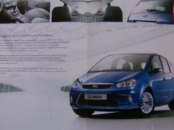 Ford Galaxy, S-Max, C-Max Prospektinformation