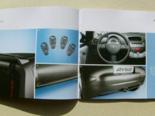 Toyota Aygo Zubehör Prospekt April 2009 NEU