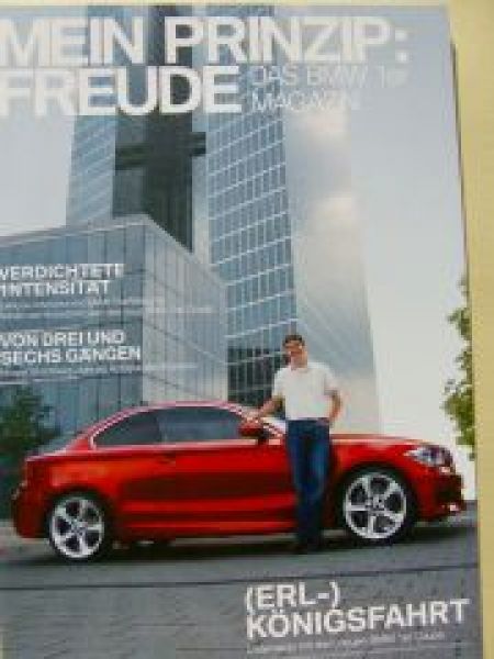 BMW Mein Prinzip Freude 1er Magazin Coupè E82 NEU