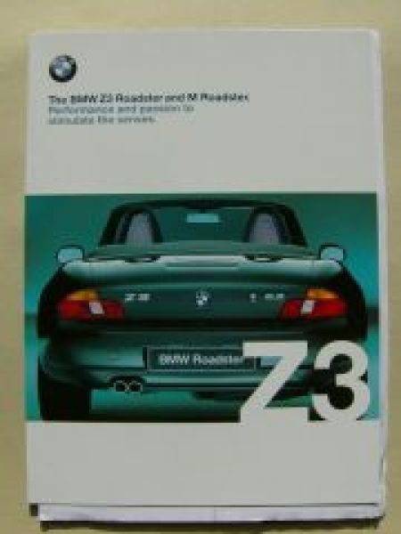 BMW Z3 Roadster and M Roadster E36/7 September 1999 Englisch