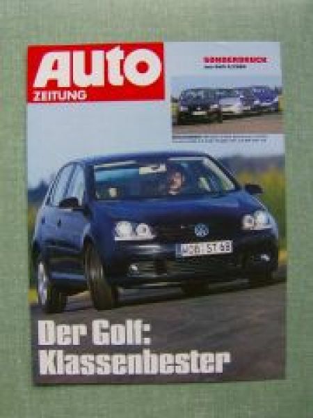 Auto Zeitung 4/2004 Golf5 1.9tdi Focus 1.8TDCi Corolla 20d-4d 30