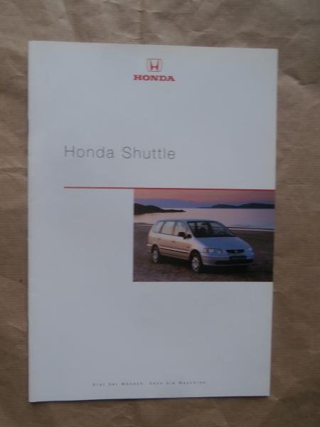 Honda Shuttle 2.3i LS ES Katalog Juni 1998