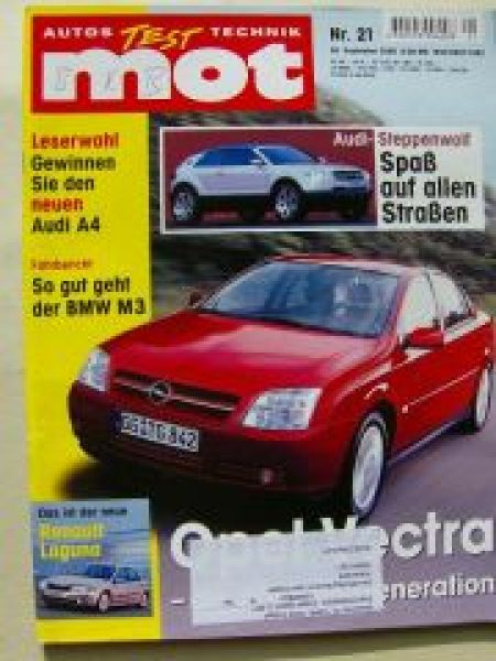 mot 21/2000 BMW M3 E46 Coupè, PT Cruiser 2.0 Touring