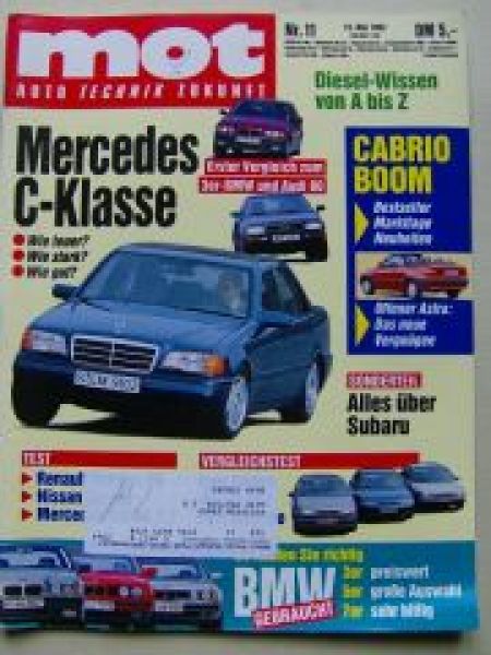 mot 11/1993 Nissan Serena 2.0SGX,Renault Safrane V6i RT