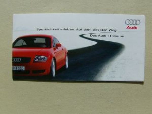 Audi TT Coupè Flyer März 2001 NEU