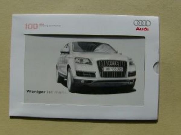 Audi Q7 Flyer Vorstellung April 2009 NEU