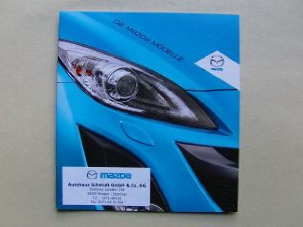 Mazda Modelle Juni 2009 NEU