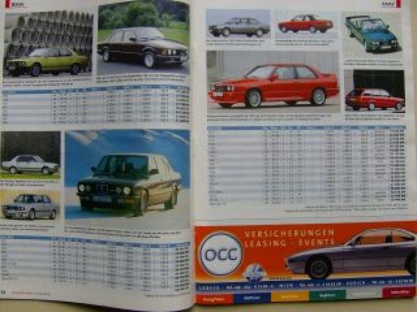 Oldtimer Markt Sonderheft Youngtimer Preise 1975-1990 E28 E30