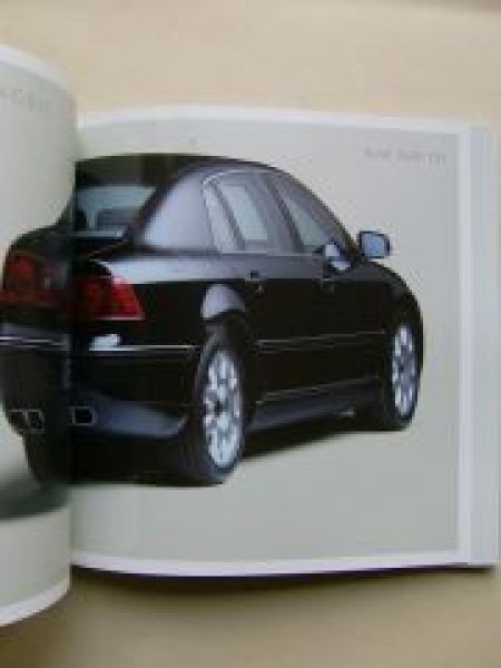 VW Phaeton Vorstellung Prospekt in Pappschuber Januar 2002