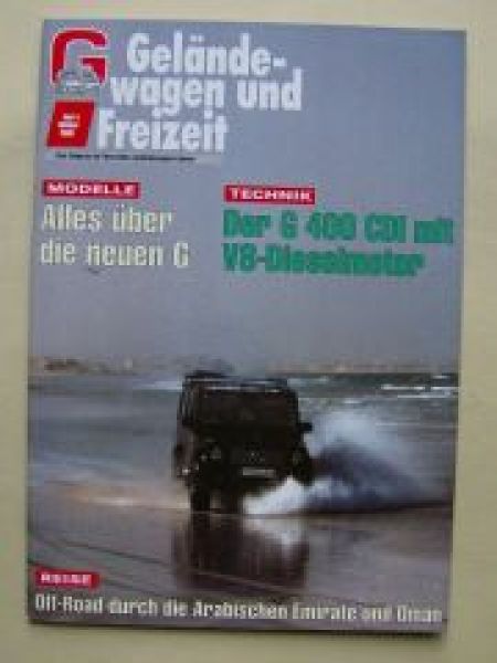 Geländewagen & Freizeit 4/2000 G400 CDI, 230GE Rettungs-G