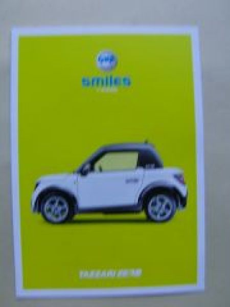 smiles AG TAZZARI ZERO Prospekt Juli 2010 +Preisliste NEU