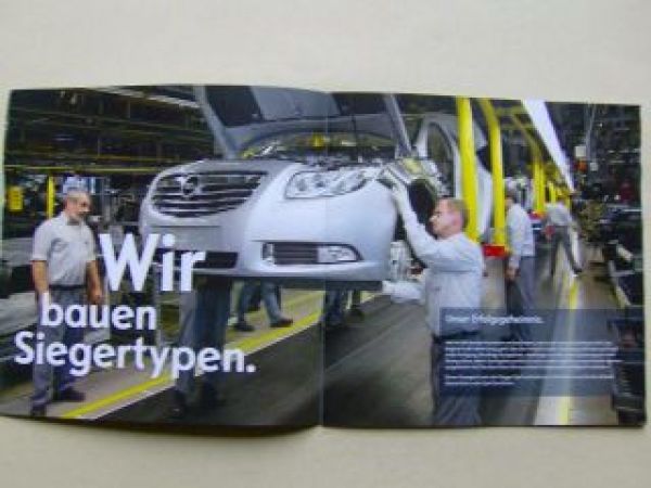 Opel Wir leben Autos 2010 Prospekt