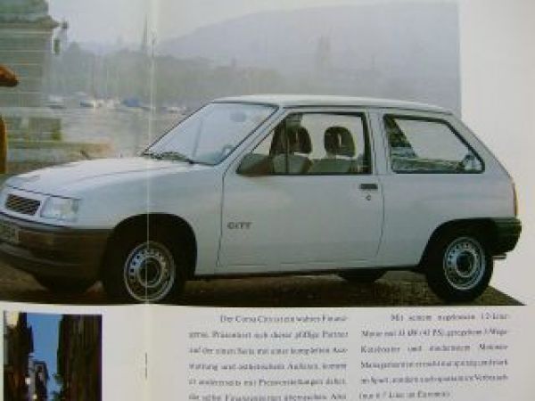 Opel Corsa A Facelift Swing Joy City GSI September 1990