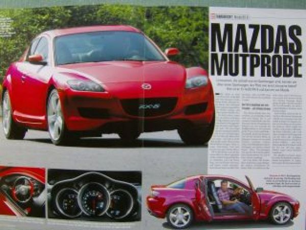 Auto Bild 44/2002 Mazda RX-8 Sonderdruck