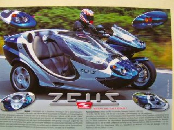 Side-Bike Frankreich Prospektblatt Rarität