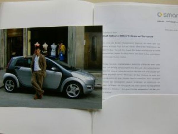 Smart forfour & Robbie Williams Pressemappe Juni 2003