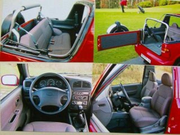 Kia Sportage Pressemappe Januar 2000 +Pressefotos