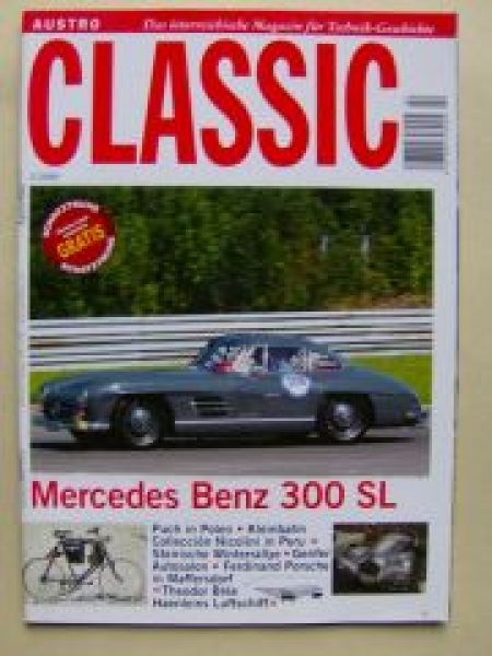 Austro Classic 2/2009 Mercedes Benz 300 SL,Fiat Multipla