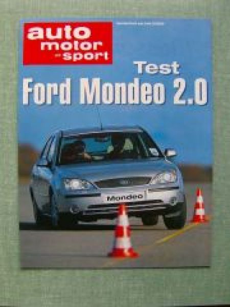 AMS 25/2000 Ford Mondeo 2.0 Test