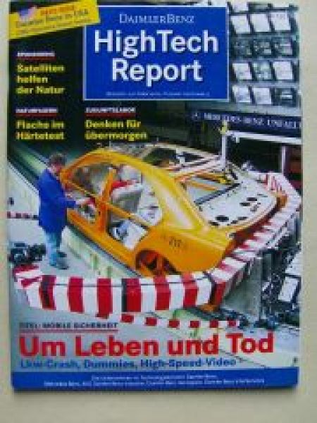 Daimler Benz High Tech Report Mobile Sicherheit 2/1995