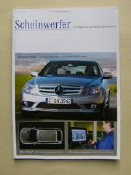 Scheinwerfer 1/2007 intern C-Klasse BR204,Ocean Drive Studie