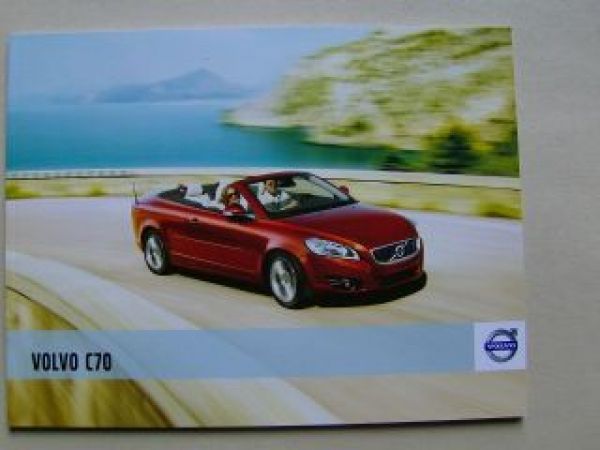 Volvo C70 T5 D4 D3 Prospekt April 2010 NEU