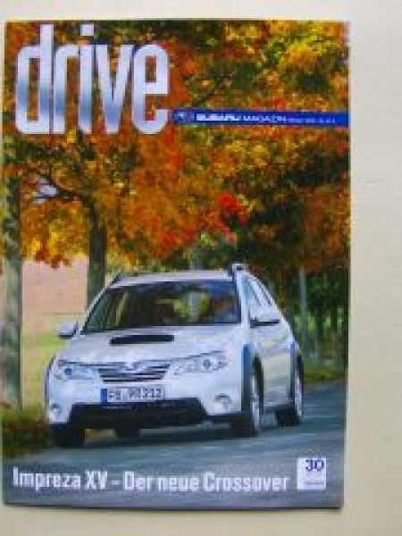 drive Subaru Magazin Oktober 2010 Impreza XV, WRX STI