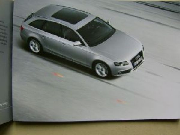 Audi A4 Avant Vorstellungsprospekt A5 Format NEU