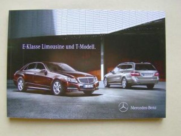 Mercedes Benz E-Klasse Limousine & T Modell BR212 Dezember 2010