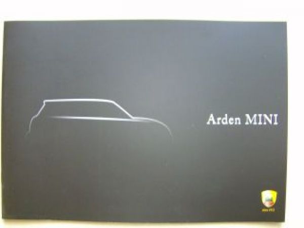 Arden MINI Prospekt August 2009 +Preisliste NEU