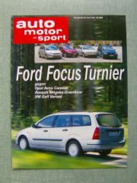 AMS 14/1999 Ford Focus Turnier gegen Astra Caravan