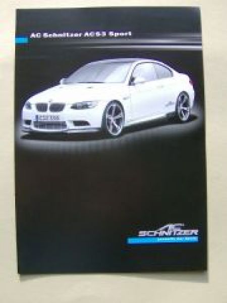 AC Schnitzer ACS3 Sport E90 M3 E92 E93 +Preisliste Oktober 2010